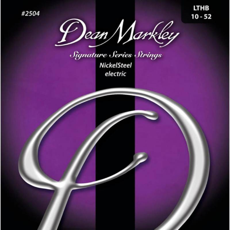 Струни для електрогітари Dean Markley 2504 Signature Series Nickel Steel LTHB 10/52