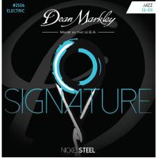 Струни для електрогітари Dean Markley 2506 Signature Series Nickel Steel Jazz 12/54