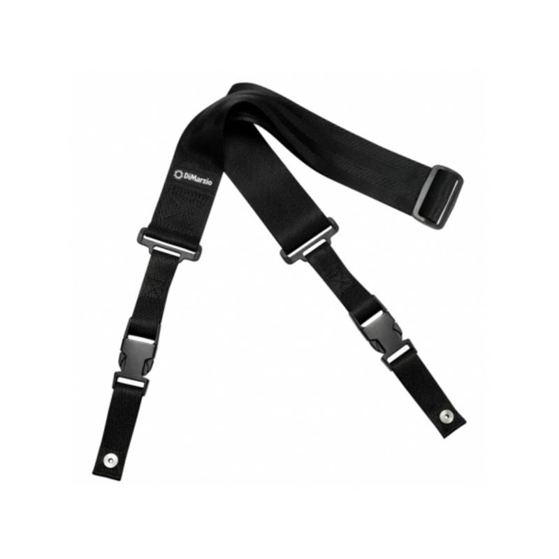 Ремень для гитары DiMarzio 2 INCH NYLON CLIPLOCK BLACK