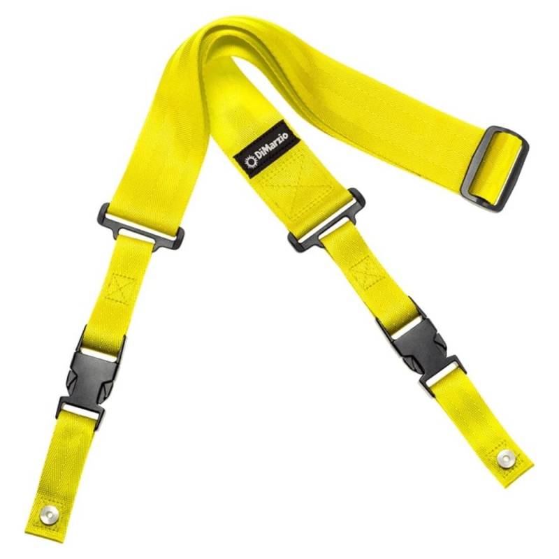 Ремень для гитары DIMARZIO 2 INCH NYLON CLIPLOCK NEON YELLOW