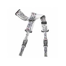 Ремень для гитары DiMarzio STEVE VAI PRINT - ART STRAP WHITE