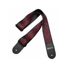 Ремень для гитары DiMarzio STEVE VAI PRINT - ART STRAP BLACK