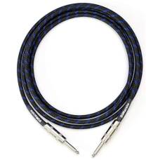 Кабель инструментальный DiMarzio EP1710SSBB Overbraid Instrument Cable 3.0m (10ft)