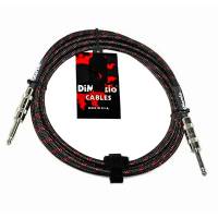 Кабель инструментальный DiMarzio EP1710SSBR Overbraid Instrument Cable 3.0m (10ft)