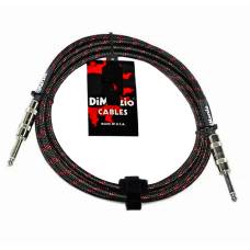 Кабель инструментальный DiMarzio EP1710SSBR Overbraid Instrument Cable 3.0m (10ft)