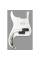 Пікгард панелі DiMarzio MODEL P P-BASS REPLACEMENT PICKGUARD