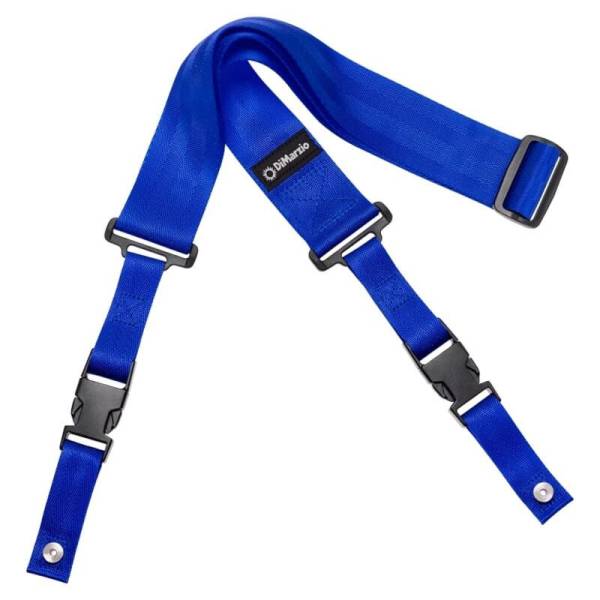 Ремінь для гітари DIMARZIO 2 INCH NYLON CLIPLOCK BLUE