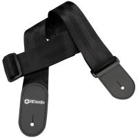 Ремінь для гітари DIMARZIO NYLON WITH LEATHER ENDS (BLACK)