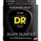 Струни для електрогітари DR BKE-10 Black Beauties Medium K3 Coated 10/46