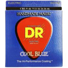 Струны для электрогитары DR CBE-9-46 Cool Blue Light Heavy Coated 9/46