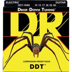 Струны для электрогитары DR DDT-10/60 Drop-Down Tuning Nickel Plated Heavy 10/60