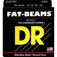 Струни для бас-гітари DR FB-45/100 Fat Beams Medium Light 45/100