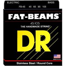 Струни для бас-гітари DR FB-45 Fat Beams Medium 45/105