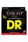 Струны для электрогитары DR JZ-12 Tite-Fit Nickel Plated Jazz 12/52