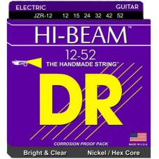 Струни для електрогітари DR JZR-12 Hi-Beam Nickel Plated Hex Core Extra Heavy 12/52