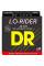 Струны для бас-гитары DR MH-45 Lo-Rider Stainless Steel Medium 45/105
