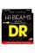 Струни для бас-гітари DR MLR-45 Hi-Beam Stainless Steel 4 String Medium Light 45/100