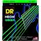 Струны для электрогитары DR NGE-9 Hi-Def Neon Green K3 Coated Light 9/42