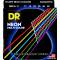 Струни для акустичної гітари DR NMCA-11 Hi-Def Neon Multi-Color K3 Coated Medium-Light 11/50