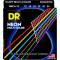 Струни для акустичної гітари DR NMCA-12 Hi-Def Neon Multi-Color K3 Coated Medium 12/54