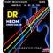 Струны для бас-гитары DR NMCB-45 Hi-Def Neon Multi-Color K3 Coated Medium 45/105