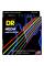 Струны для электрогитары DR NMCE-10 Hi-Def Neon Multi-Color K3 Coated Medium 10/46