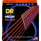 Струны для акустической гитары DR NOA-10 Hi-Def Neon Orange K3 Coated Extra Light 10/48