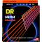 Струни для акустичної гітари DR NOA-12 Hi-Def Neon Orange K3 Coated Medium 12/54