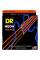 Струни для бас-гітари DR NOB-50 Hi-Def Neon Orange K3 Coated Heavy 50/110
