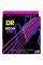 Струни для електрогітари DR NPE7-10 Hi-Def Neon Pink K3 Coated Medium 7-String 10/56
