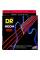 Струни для бас-гітари DR NRB-45 Hi-Def Neon Red K3 Coated Medium 45/105