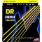 Струны для электрогитары DR NYE-10 Hi-Def Neon Yellow K3 Coated Medium 10/46