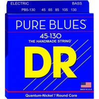 Струни для бас-гітари DR PB5-130 Pure Blues Quantum-Nickel Medium 5-Strings 45/130