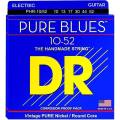 Струны для электрогитары DR PHR-10/52 Pure Blues Pure Nickel Big & Heavy 10/52