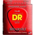 Струни для електрогітари DR RDE-10 Red Devils Medium Coated 10/46