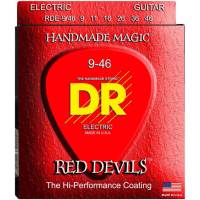 Струни для електрогітари DR RDE-9/46 Red Devils Light Heavy Coated 9/46