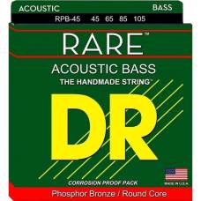 Струны для акустической бас-гитары DR RPB-45 Rare Phosphor Bronze Medium 45/105