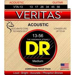 Струны для акустической гитары DR VTA-13 Veritas Phosphor Bronze Medium 13/56