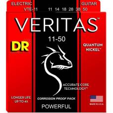 Струни для електрогітари DR VTE-11 Veritas Quantum Nickel 11/50