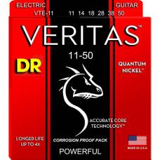 Струны для электрогитары DR VTE-11 Veritas Quantum Nickel 11/50