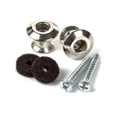 Стреплоки для ременя DUNLOP STRAPLOK DUAL DESIGN STRAP BUTTON SET - NICKEL