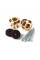 Стреплоки для ременя DUNLOP STRAPLOK DUAL DESIGN STRAP BUTTON SET - GOLD