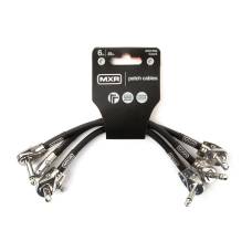 Інструментальний кабель Dunlop 3PDCP06 MXR Patch Cable 0.15m (6in) (Right Angle) (3 шт.)