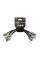 Кабель инструментальный Dunlop 3PDCP06 MXR Patch Cable 0.15m (6in) (Right Angle) (3 шт.)