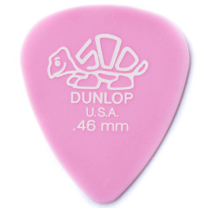 Медиатор Dunlop 4100 Delrin 500 Standard Plectrum Guitar Pick 0.46 mm (1 шт.)