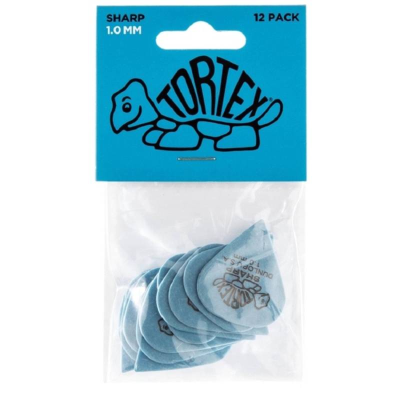 Медиаторы Dunlop 412P1.0 Tortex Sharp Player's Pack 1.0 mm (12 шт.)