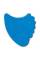 Медіатор Dunlop 4141-1.0 Tortex Fin Pick 1.0 mm (1 шт.)