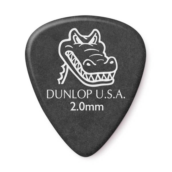 Медіатори Dunlop 417P2.0 Gator Grip Player's Pack 2.0 mm (12 шт.)