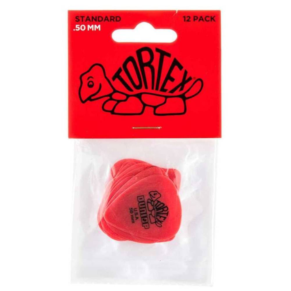 Медиаторы Dunlop 418P.50 Tortex Standard Player's Pack 0.50 mm (12 шт.)