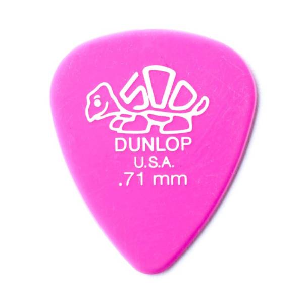 Медиаторы Dunlop 41P.71 Delrin 500 Standard Plectrum Player's Pack 0.71 mm (12 шт.)
